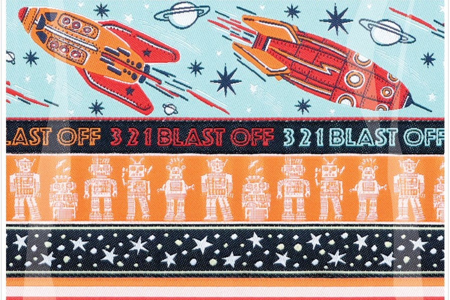 Renaissance Ribbons - Designer Ribbon Pack - Stacy Iest Hsu - 321...Blast Off