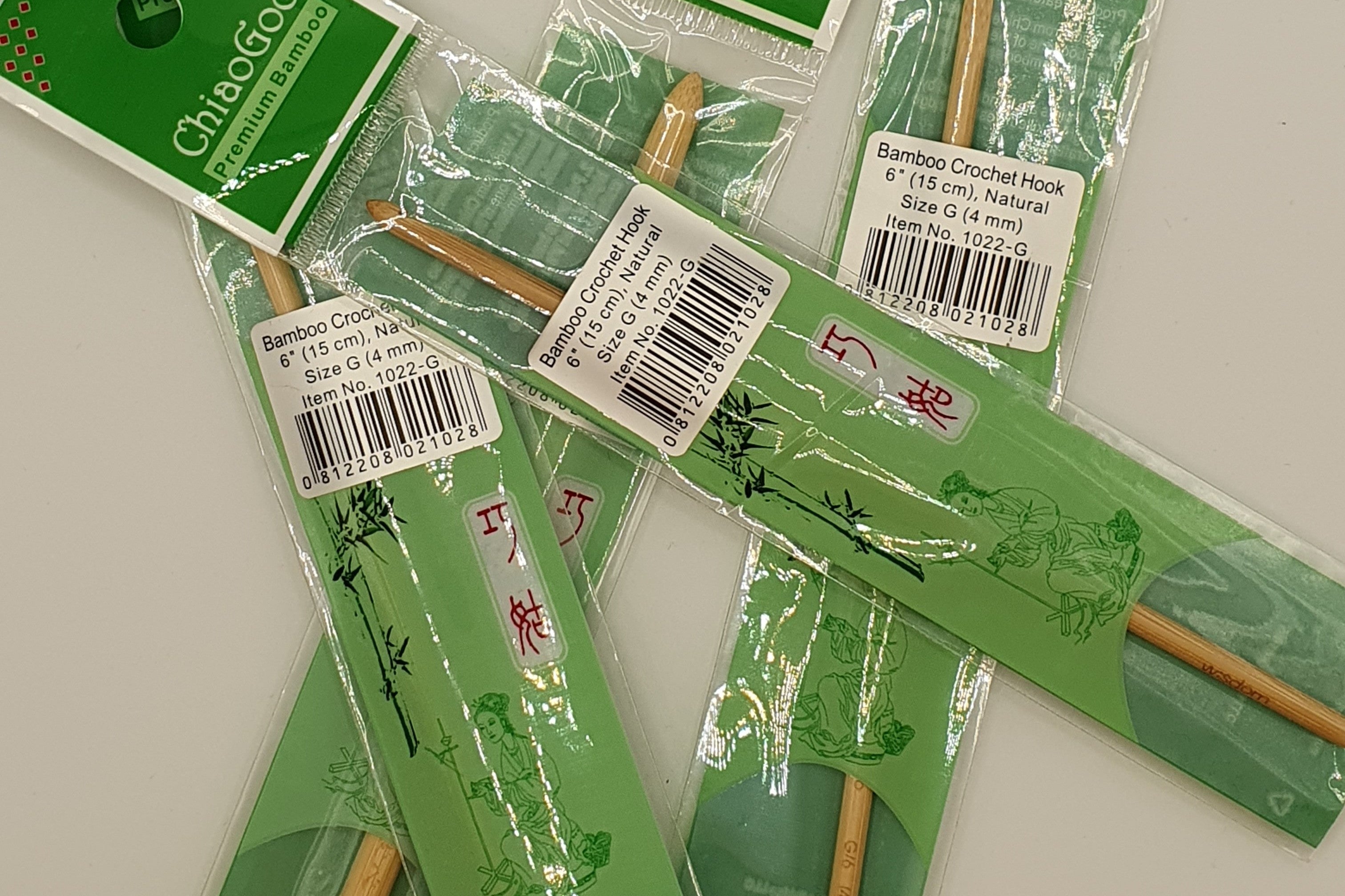 ChiaoGoo Crochet Hooks Bamboo