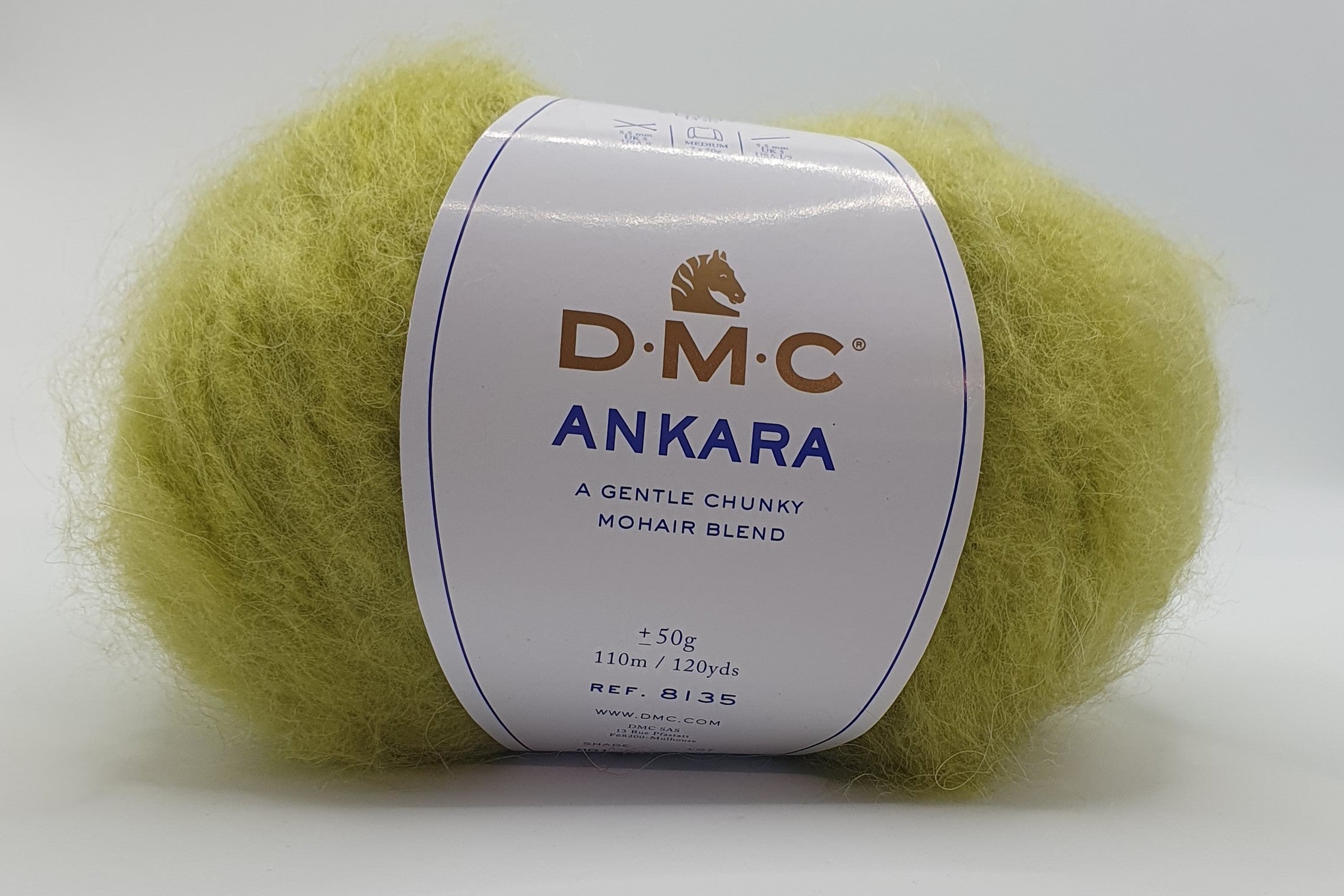 DMC Ankara - Mohair/Acrylic - Green