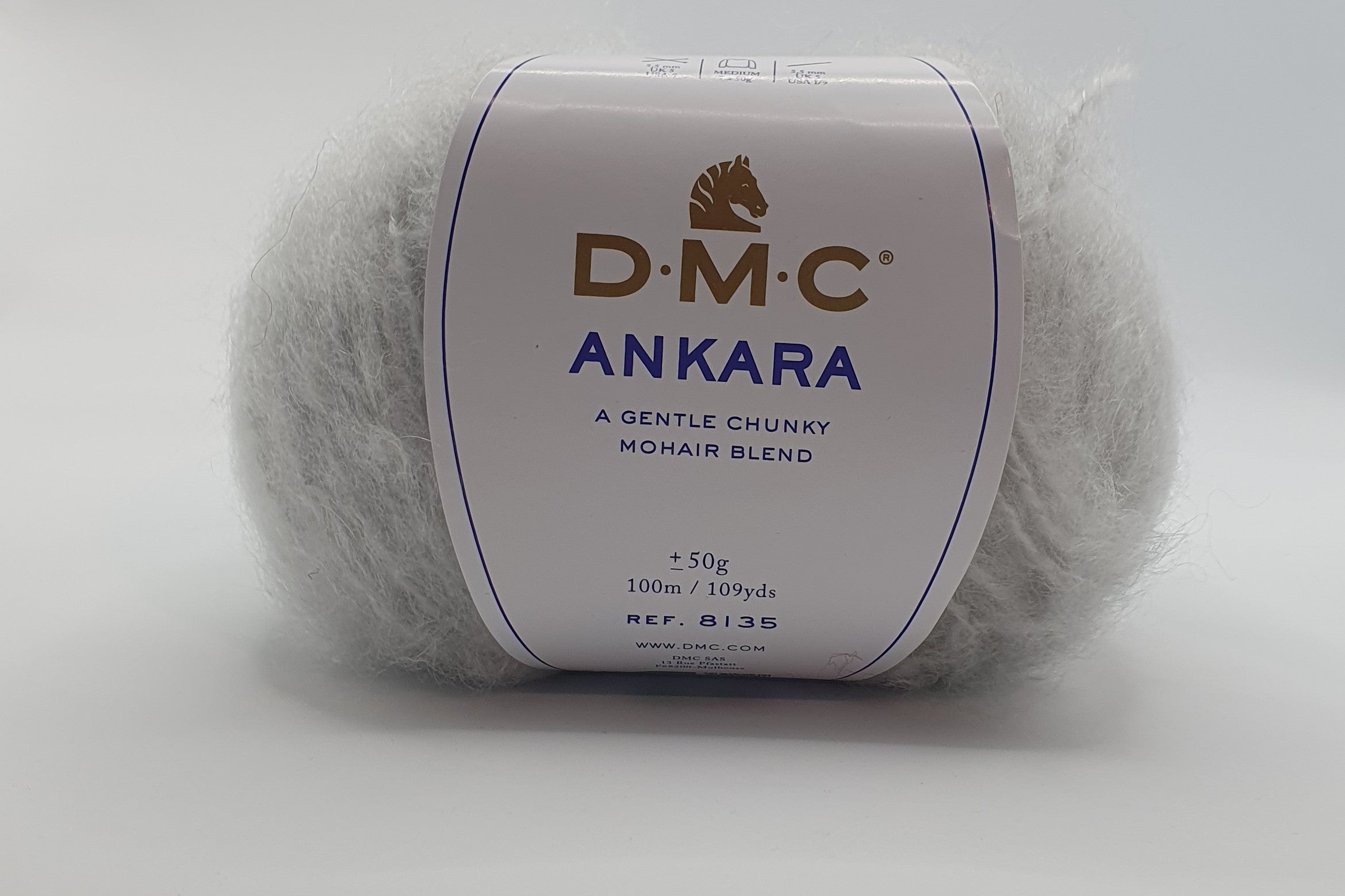 DMC Ankara - Mohair/Acrylic - Grey