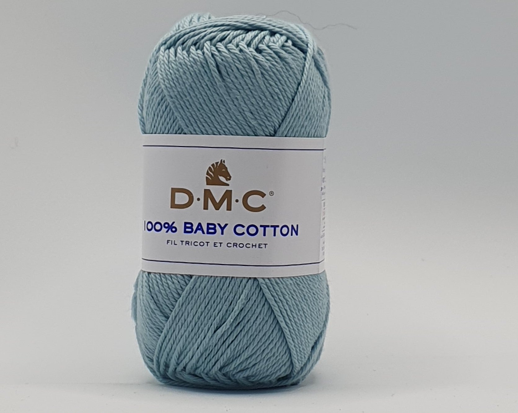 DMC Baby Cotton - 100% Cotton - 8 Ply - Light Denim