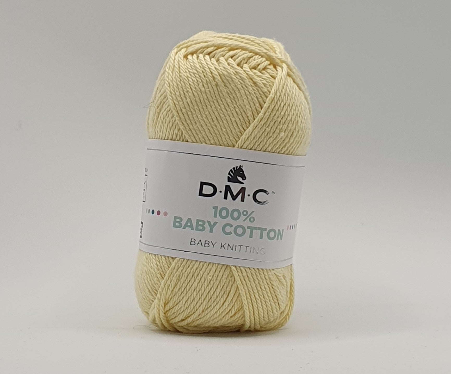 DMC Baby Cotton - 100% Cotton - 8 Ply - Baby Yellow