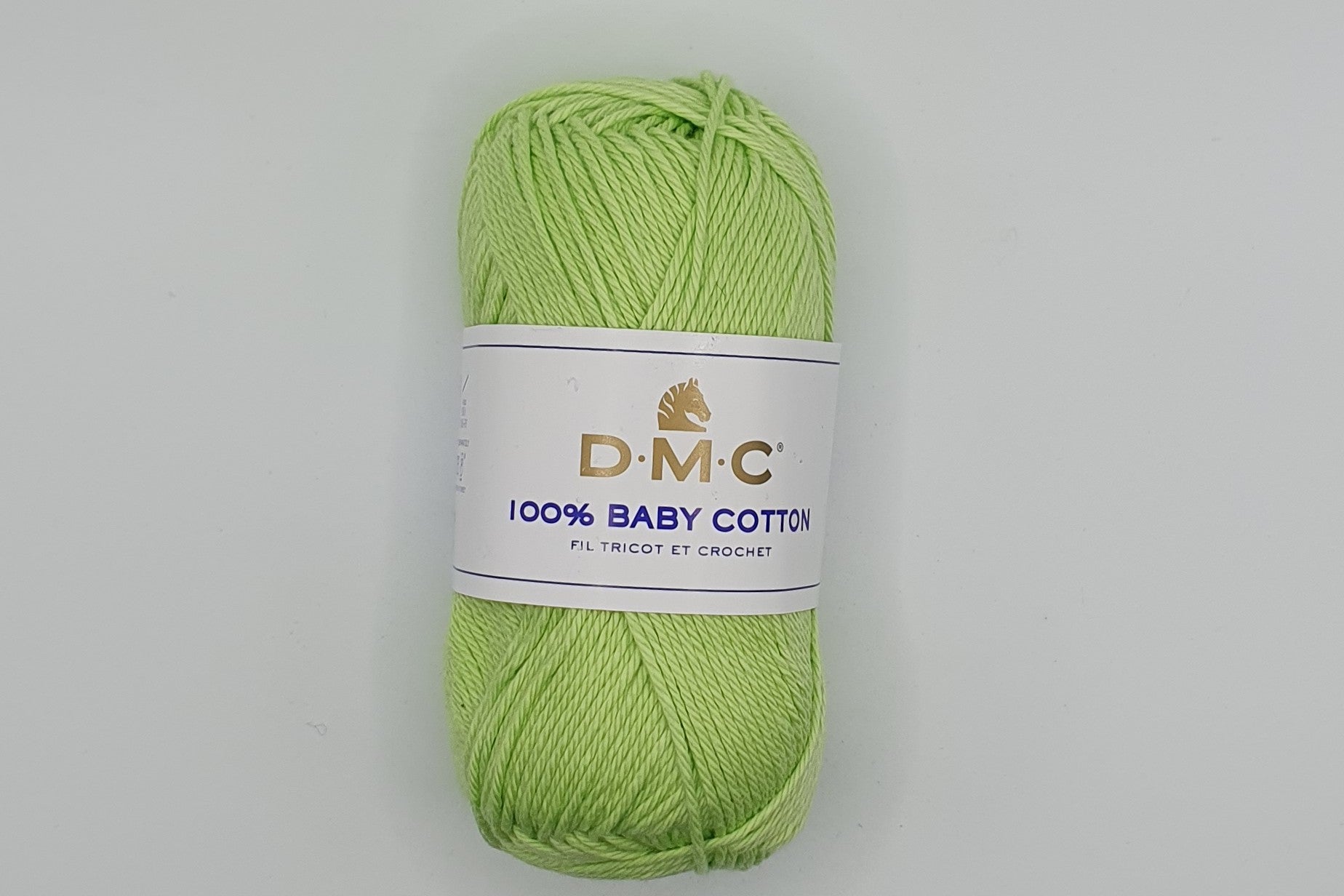 DMC Baby Cotton - 100% Cotton - 8 Ply - Light Green