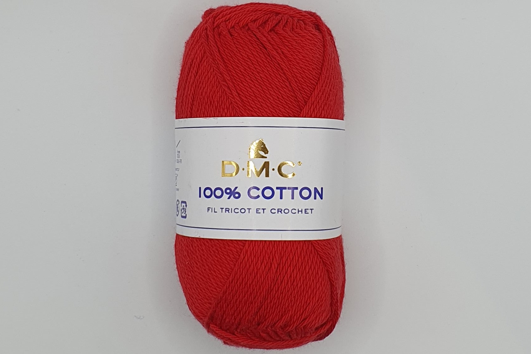 DMC Baby Cotton - 100% Cotton - 8 Ply - Lippy Red