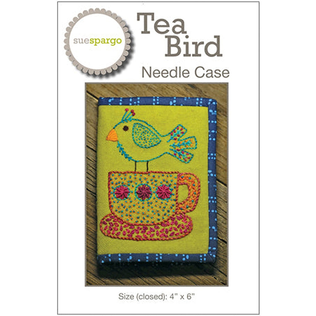 Sue Spargo - Tea Bird Needle Case