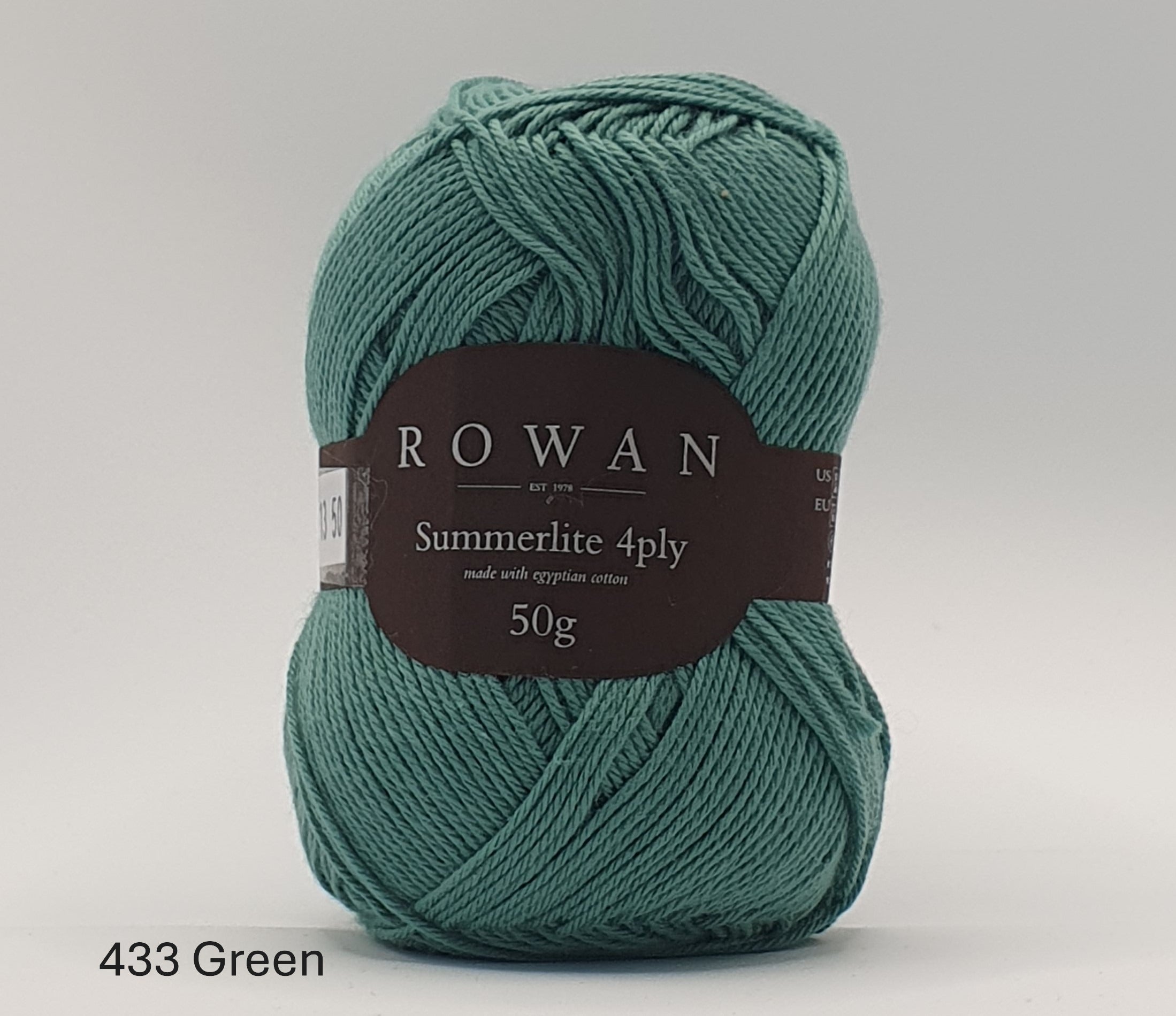 Rowan Summerlite - 100% Cotton - 4 Ply - Green