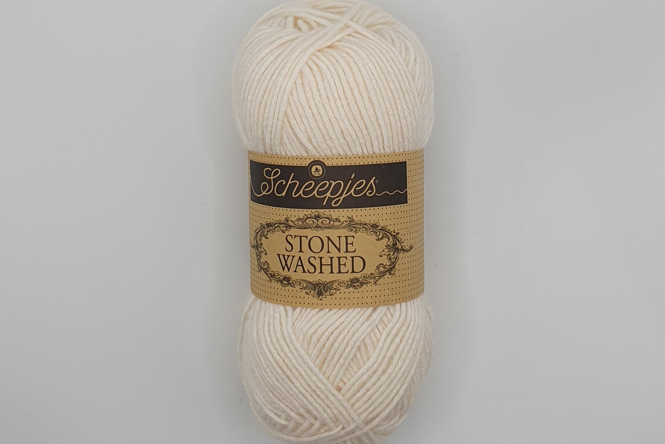 Scheepjes Stone Washed - 78% Cotton 22% Acrylic - Colour 801 - Moon Stone