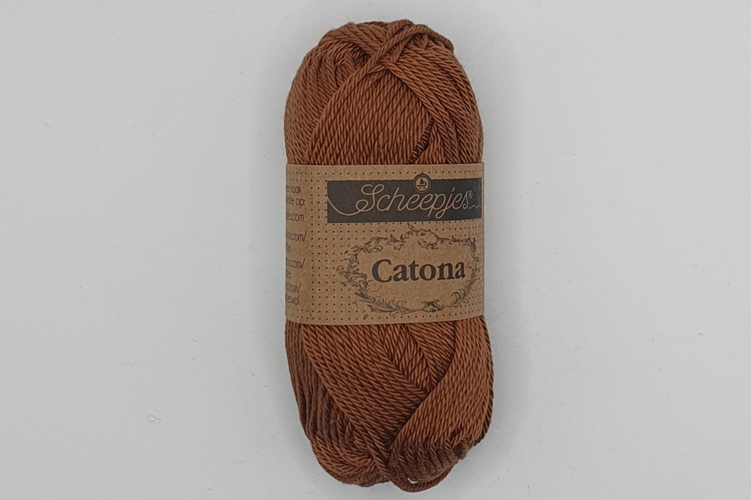 Scheepjes Catona - 100% Mercerised Cotton - 4 Ply - Root Beer