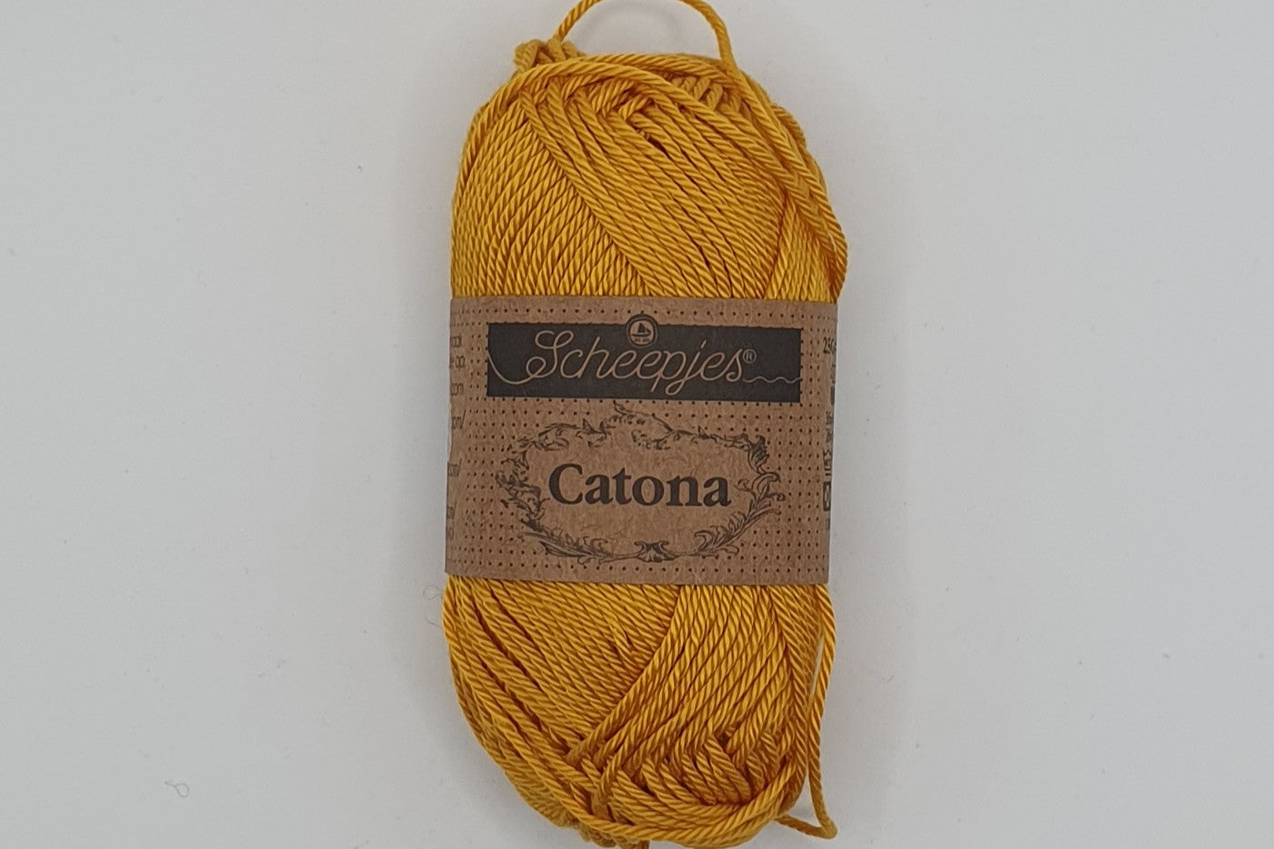 Scheepjes Catona - 100% Mercerised Cotton - 4 Ply - Saffron
