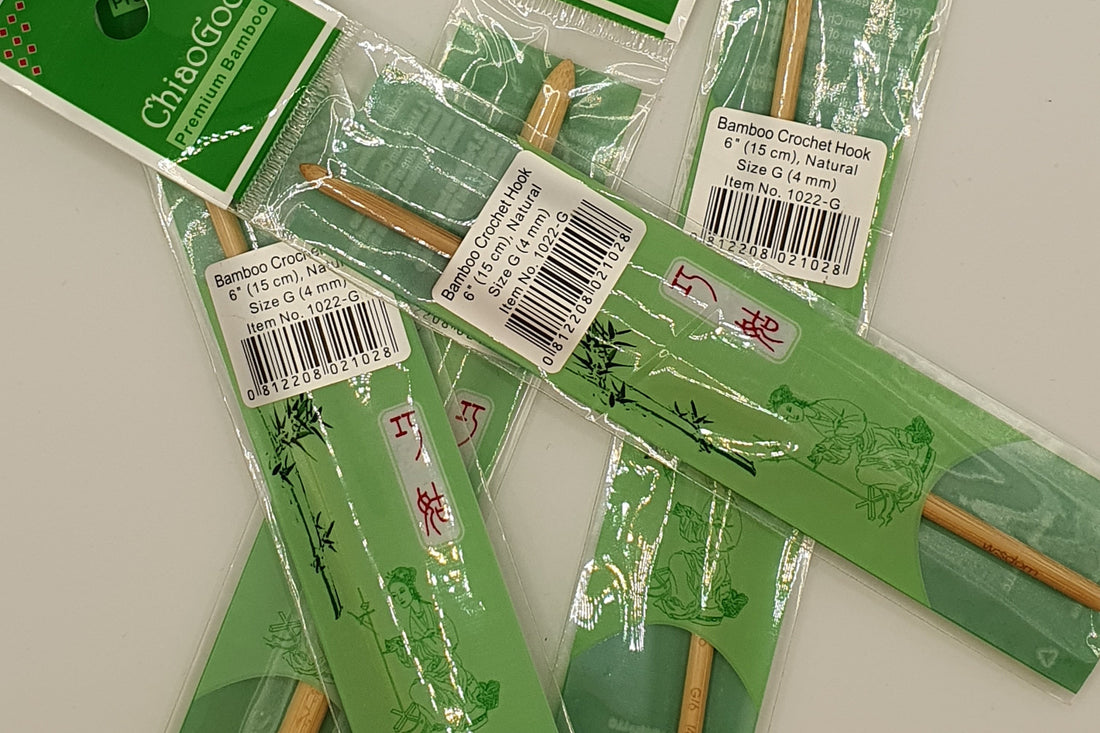 ChiaoGoo Crochet Hooks Bamboo