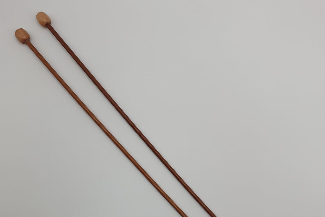 ChiaoGoo Knitting Needles Bamboo Single Pointed 33 cm
