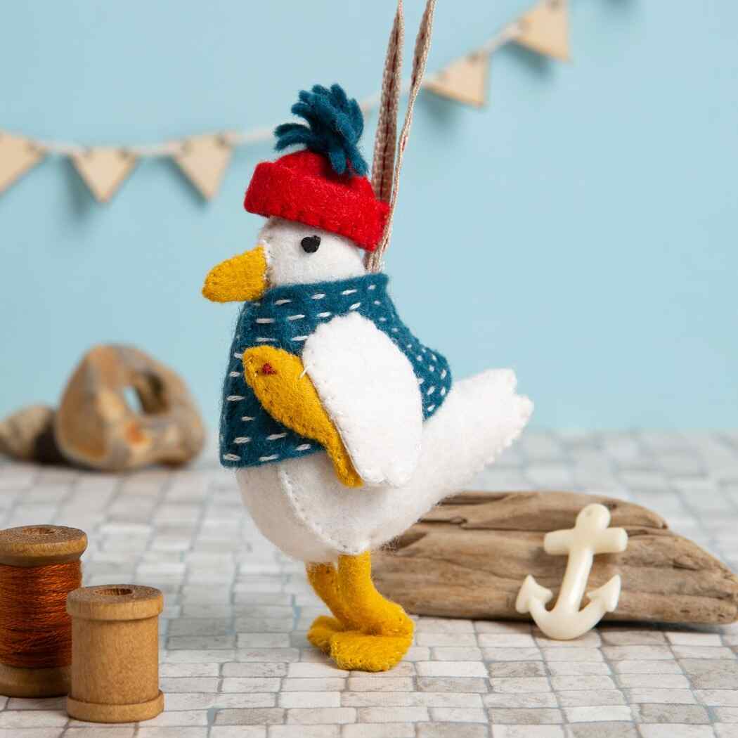 Corinne Lapierre Felt Craft Kit - Sam the Seagull