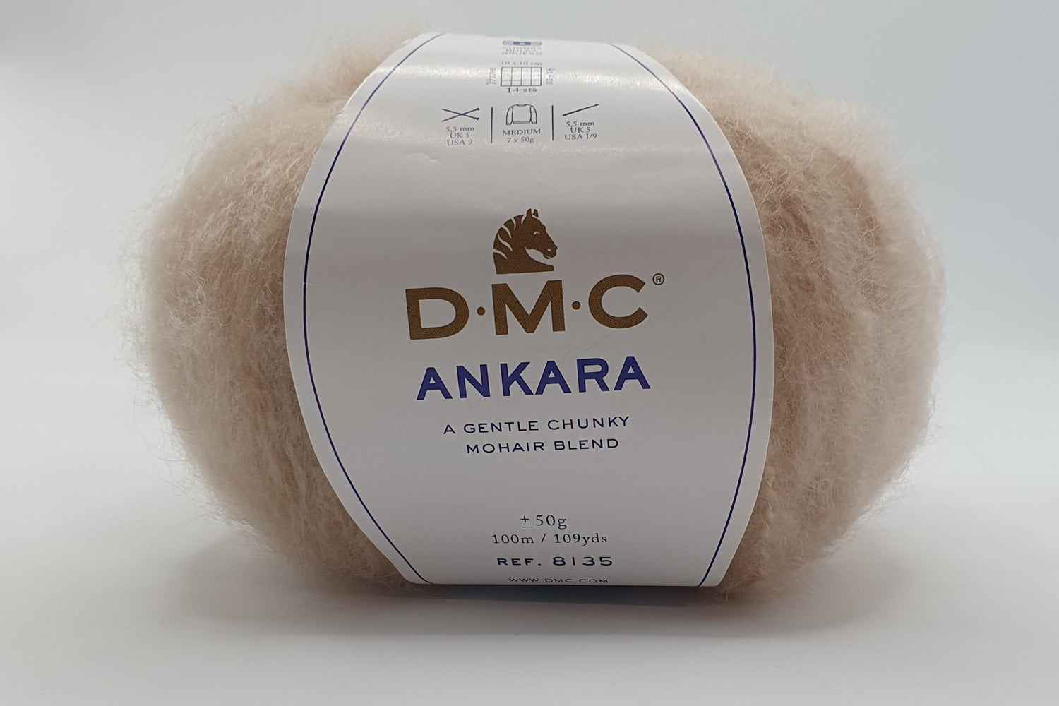 DMC Ankara - Mohair/Acrylic - Beige 
