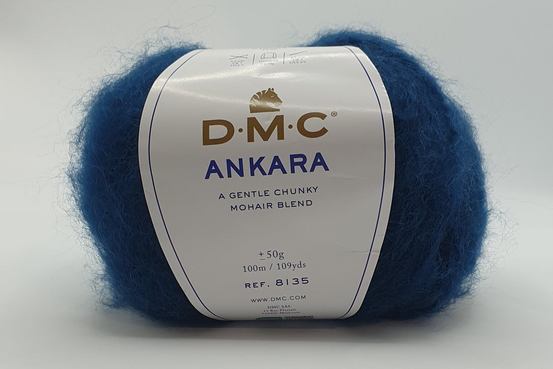 DMC Ankara - Mohair/Acrylic - Blue 