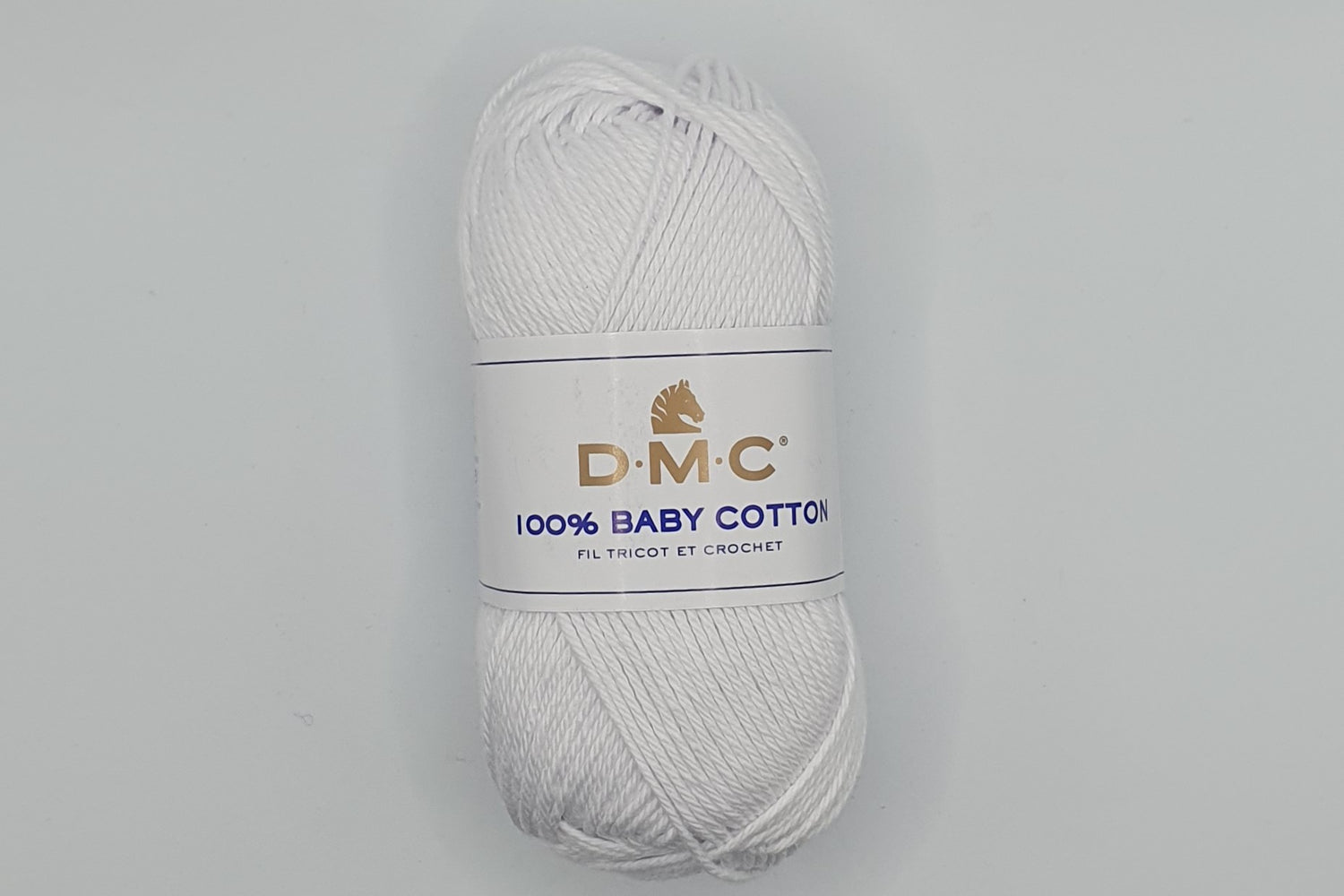 DMC Baby Cotton - 100% Cotton - 8 Ply - White