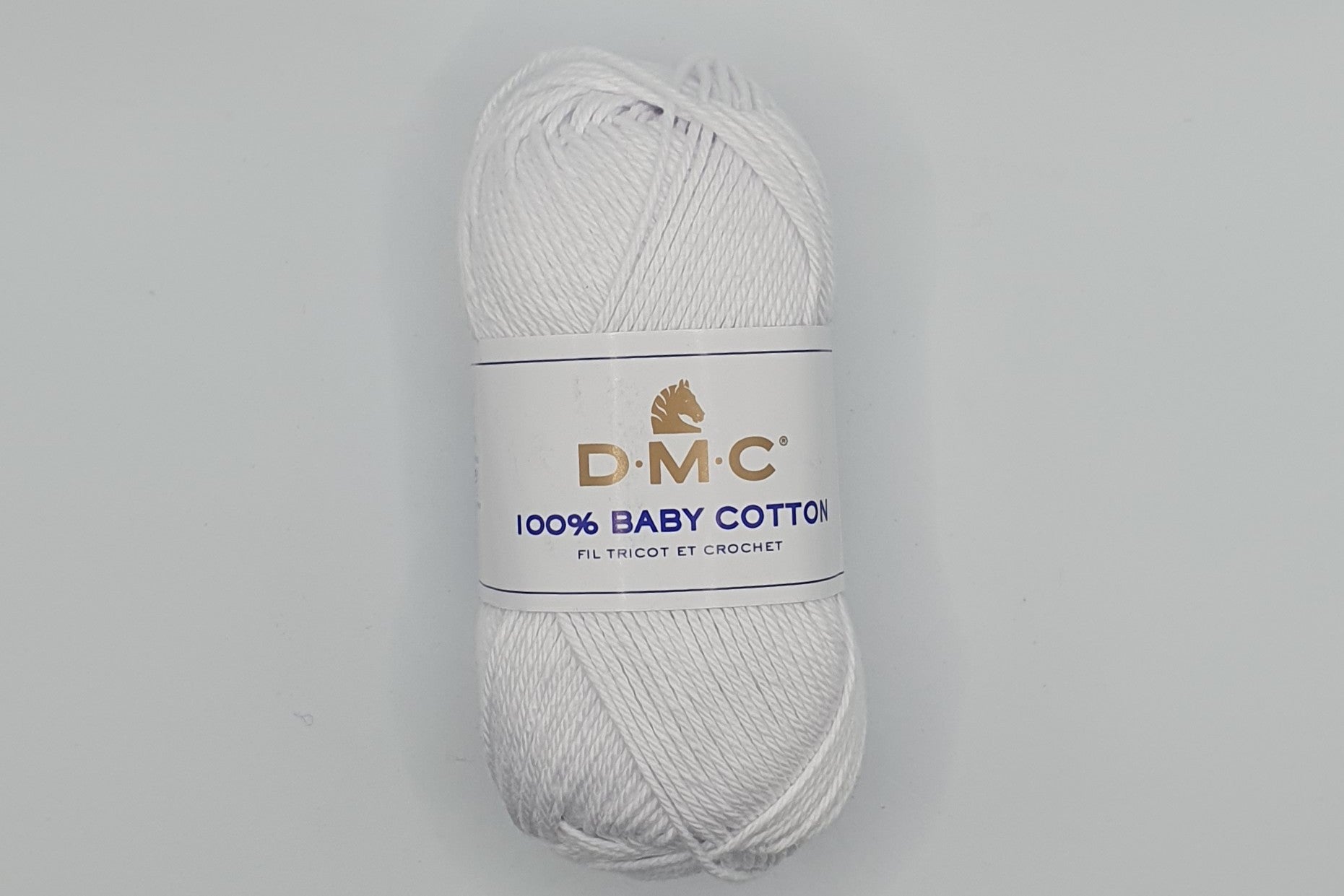 DMC Baby Cotton - 100% Cotton - 8 Ply - White