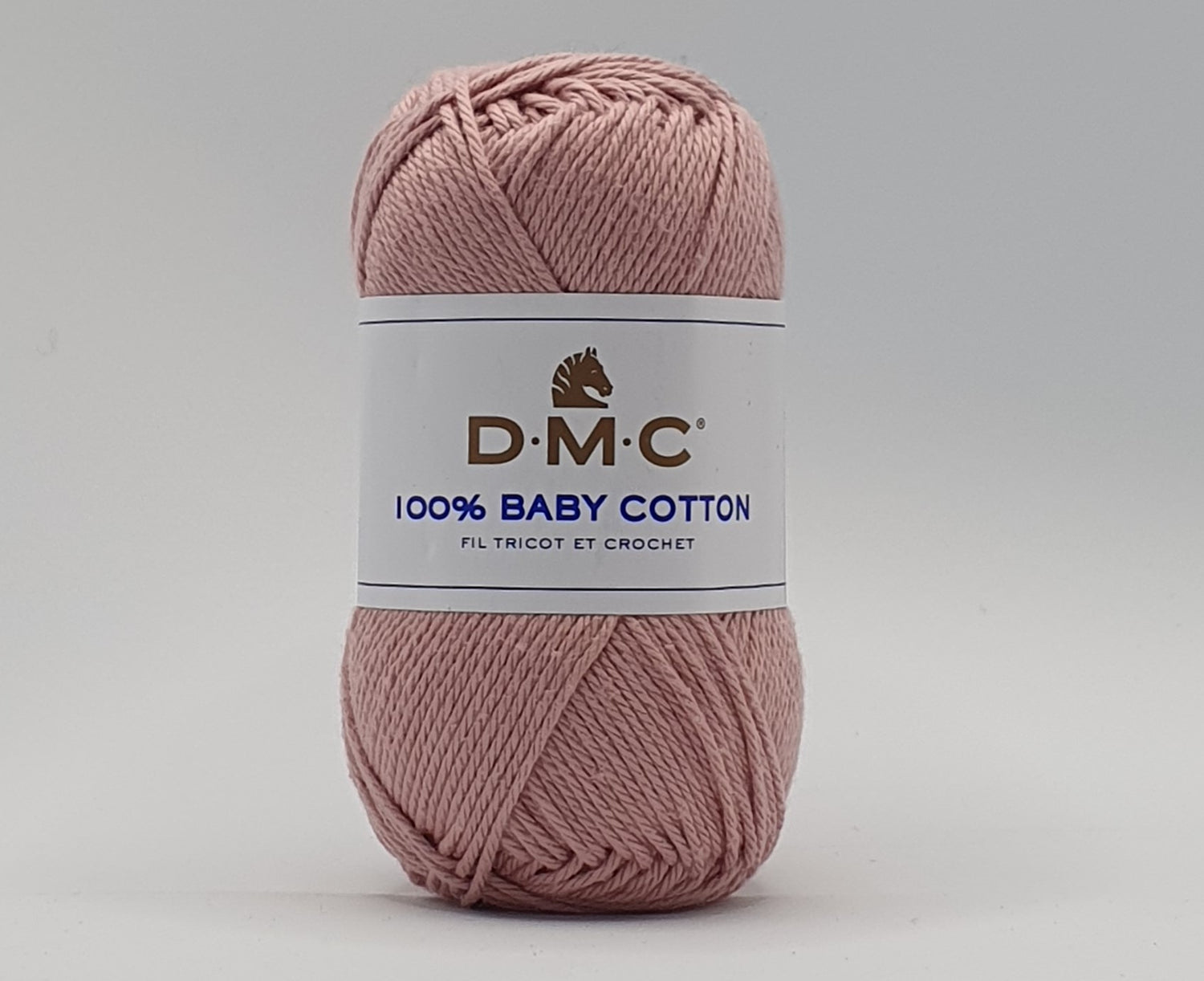 DMC Baby Cotton - 100% Cotton - 8 Ply - Vintage Pink