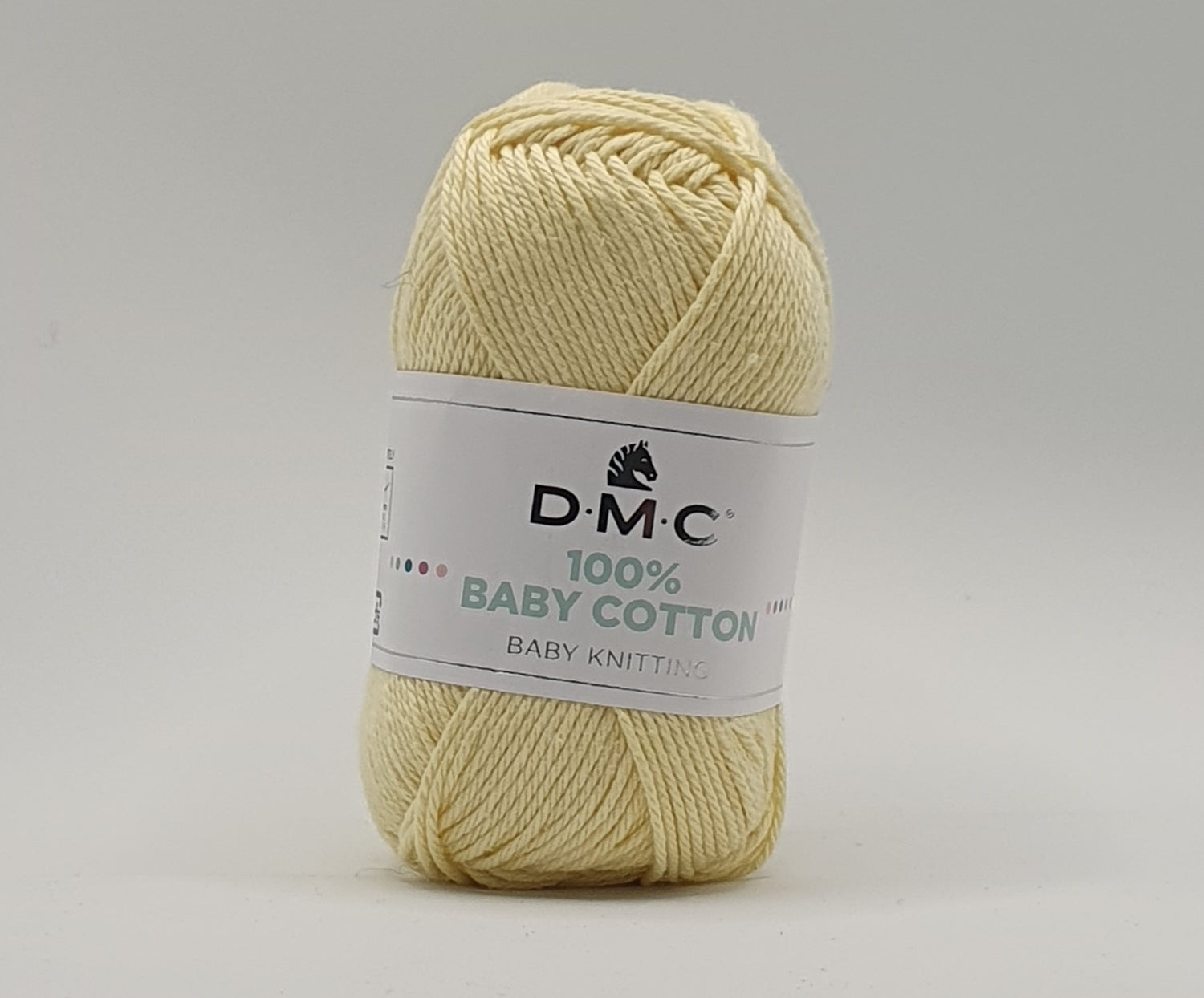 DMC Baby Cotton - 100% Cotton - 8 Ply - Baby Yellow