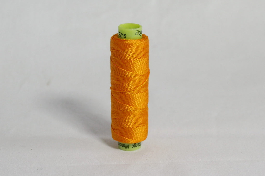 Wonderfil Eleganza Thread - EZ15 - Orange Crush
