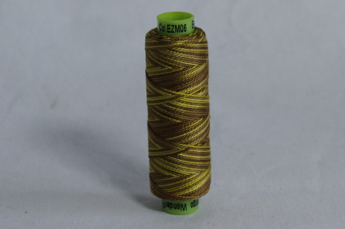 Wonderfil Eleganza Thread - EZM06 - Golden Rules