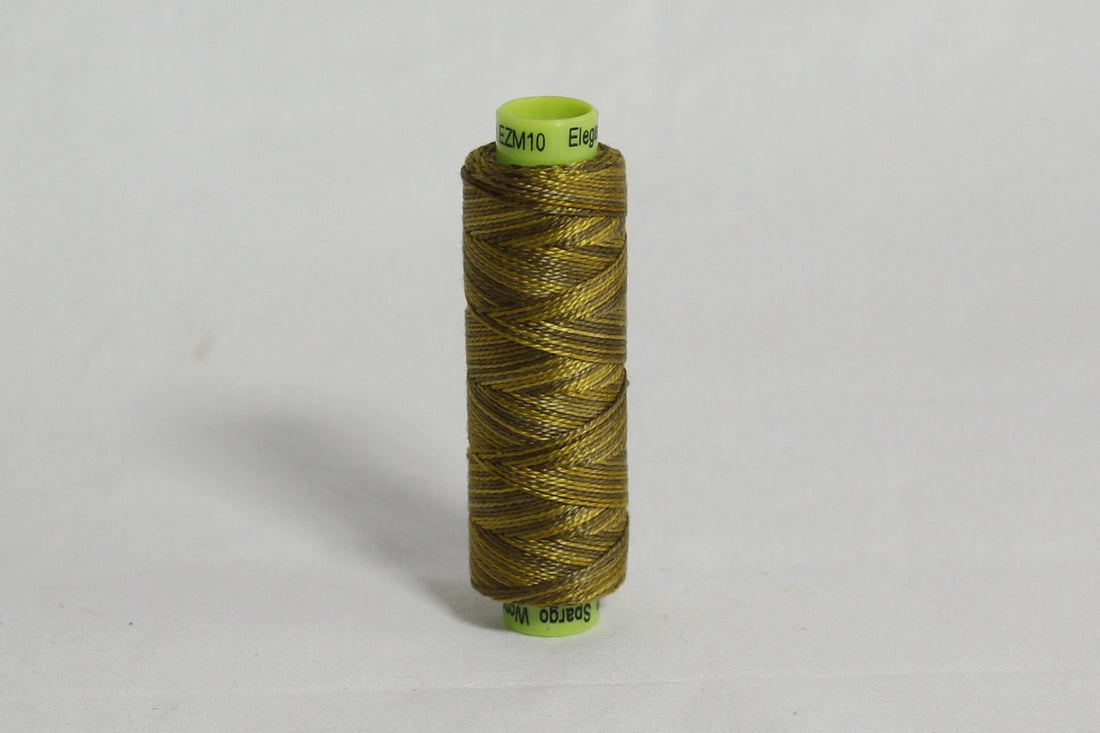 Wonderfil Eleganza Thread - EZM10 - Olive Pit