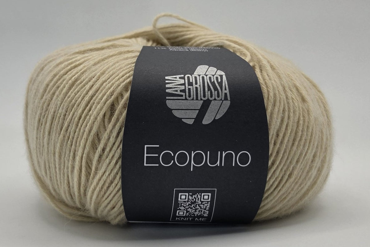 Lana Grossa Ecopuno - Col 066 - Pearl Beige