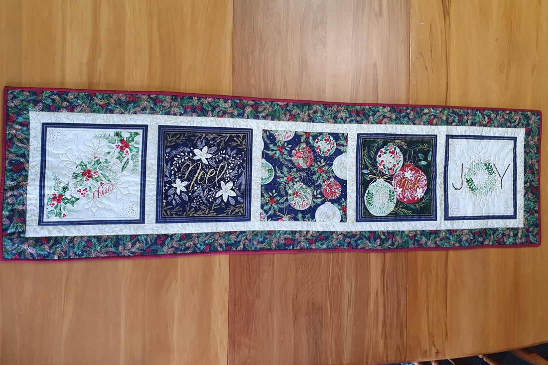 Table Runner Kit - Joyful Christmas Runner