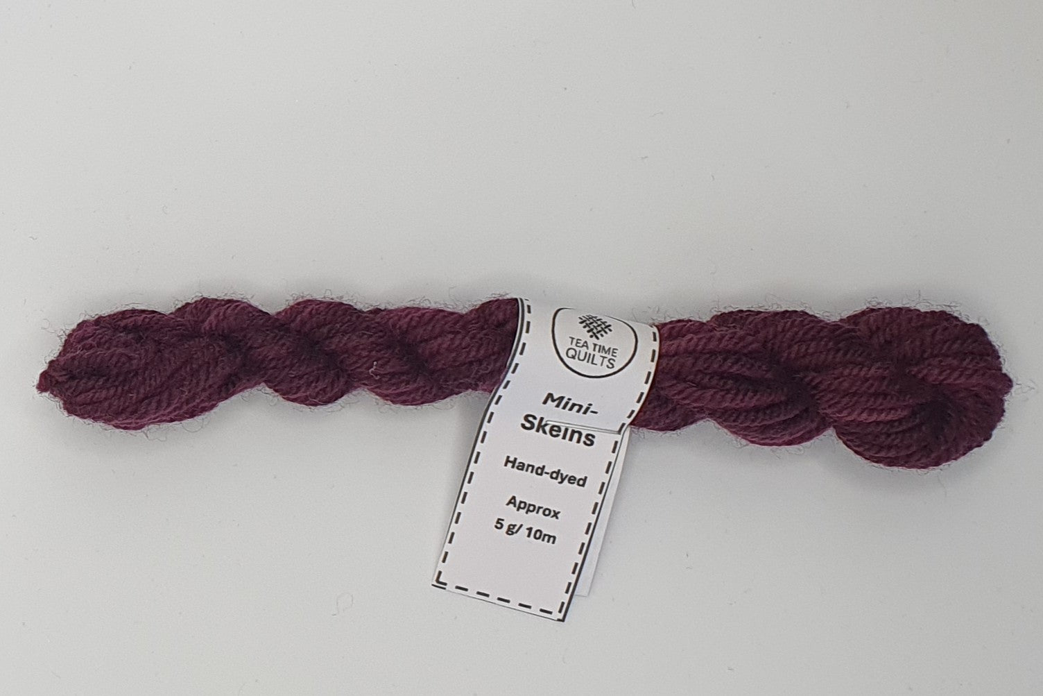 Yarn - Mini Skein - Maroon