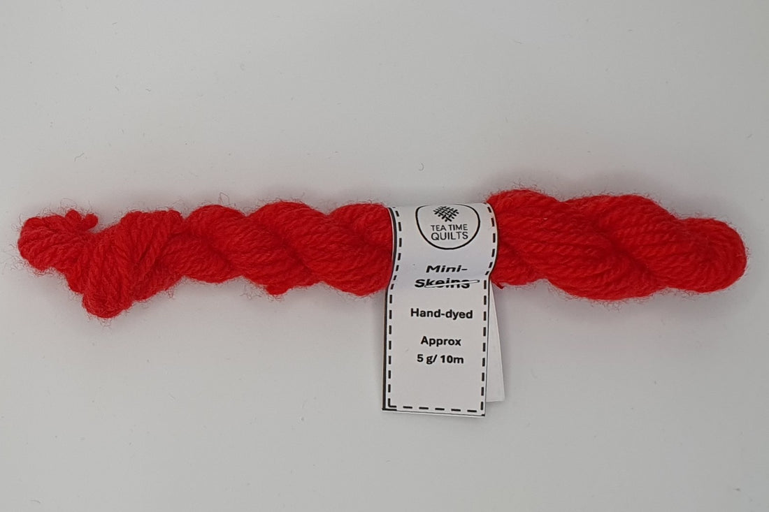 Yarn - Mini Skein - Scarlet