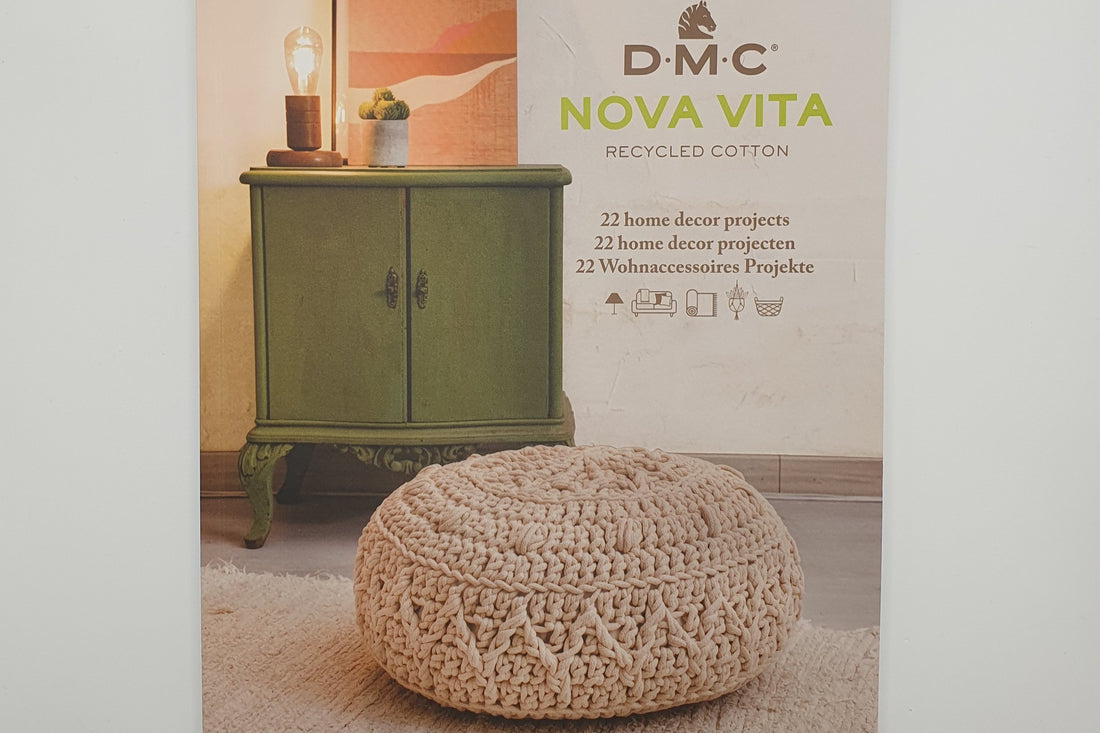 DMC - Pattern Book - Nova Vita 22 Home Décor Projects - DMC Nova Vita Recycled Cotton Yarn