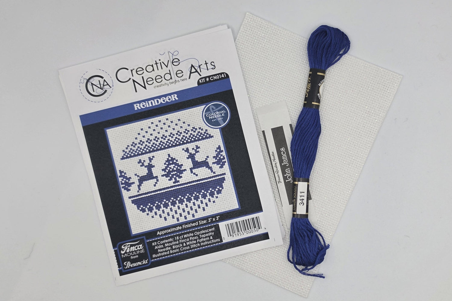 Creative Needle Arts - Cross Stitch Kit - Reindeer