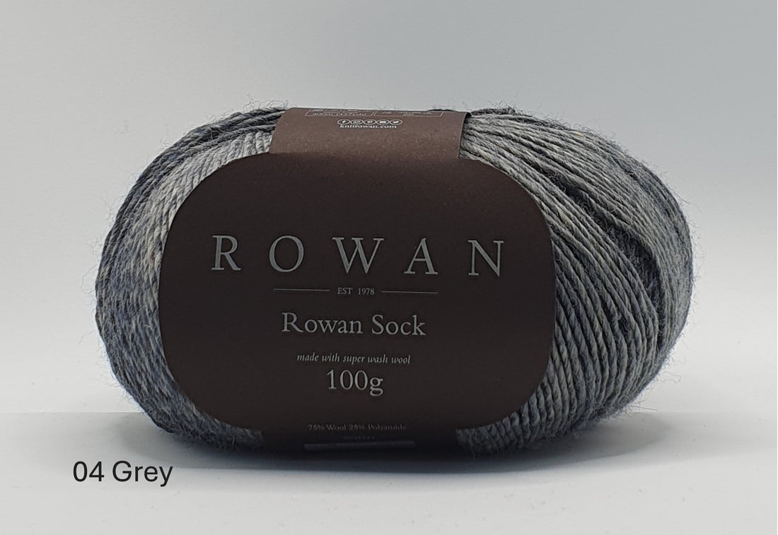 Rowan Sock - 75% Wool 25% Polymide - 4 Ply - Stone