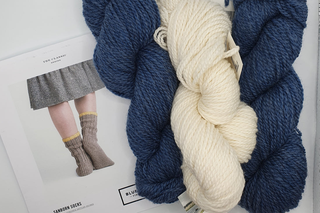Sanborn Socks and Yarn Kit