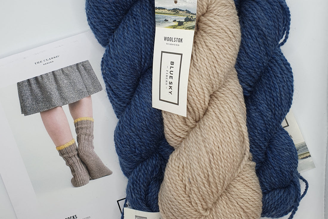 Sanborn Socks and Yarn Kit