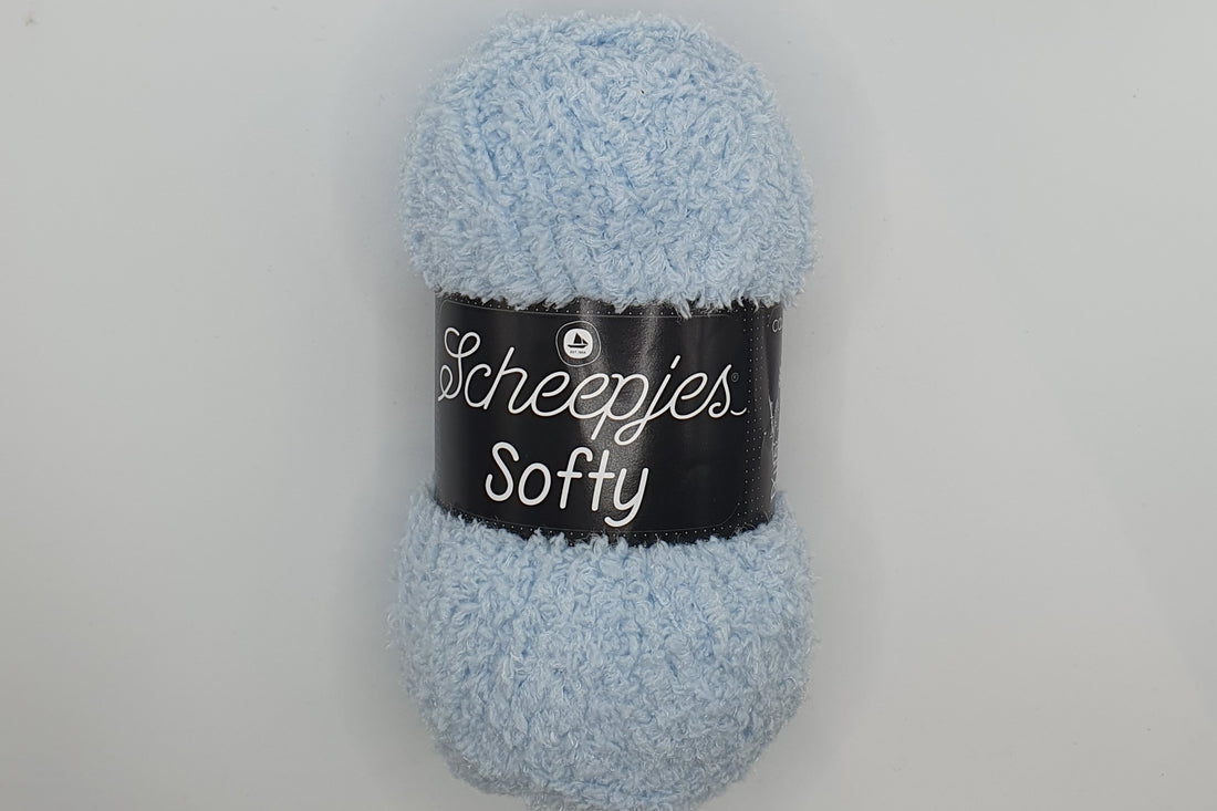 Scheepjes Softy - 25% Nylon 75% Polyester - Colour 482 - Pale Blue