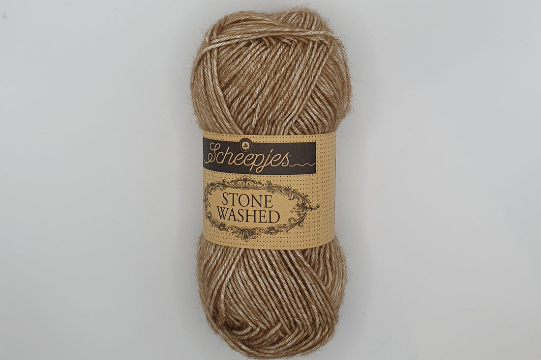 Scheepjes Stone Washed - 78% Cotton 22% Acrylic - Colour 804 - Boulder Opal