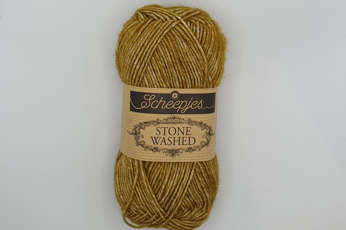 Scheepjes Stone Washed - 78% Cotton 22% Acrylic - Colour 832 - Enstatite