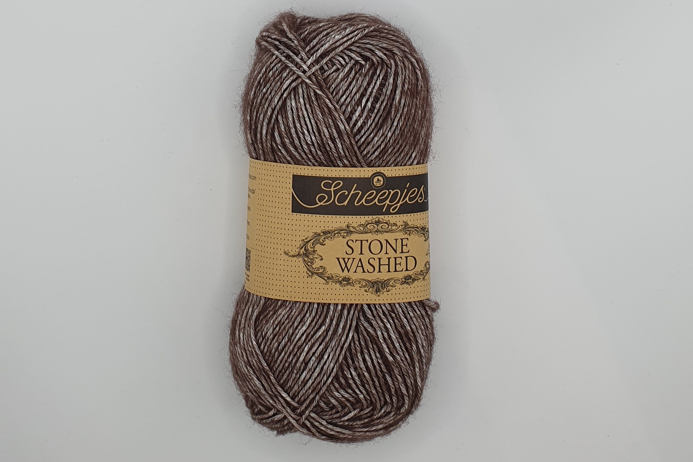 Scheepjes Stone Washed - 78% Cotton 22% Acrylic - Colour 829 - Obsidian