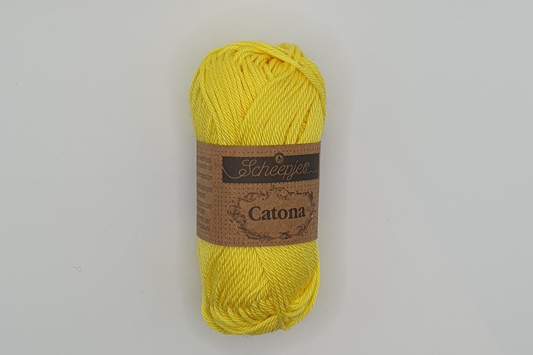 Scheepjes Catona - 100% Mercerised Cotton - 4 Ply - Lemon