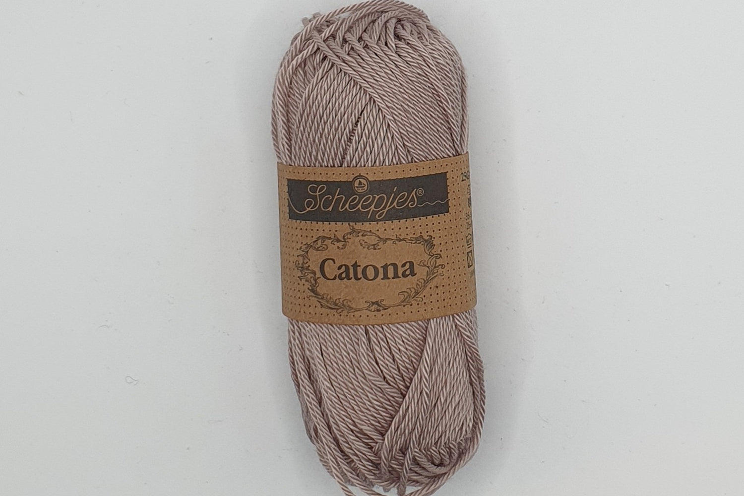 Scheepjes Catona - 100% Mercerised Cotton - 4 Ply - Soft Beige