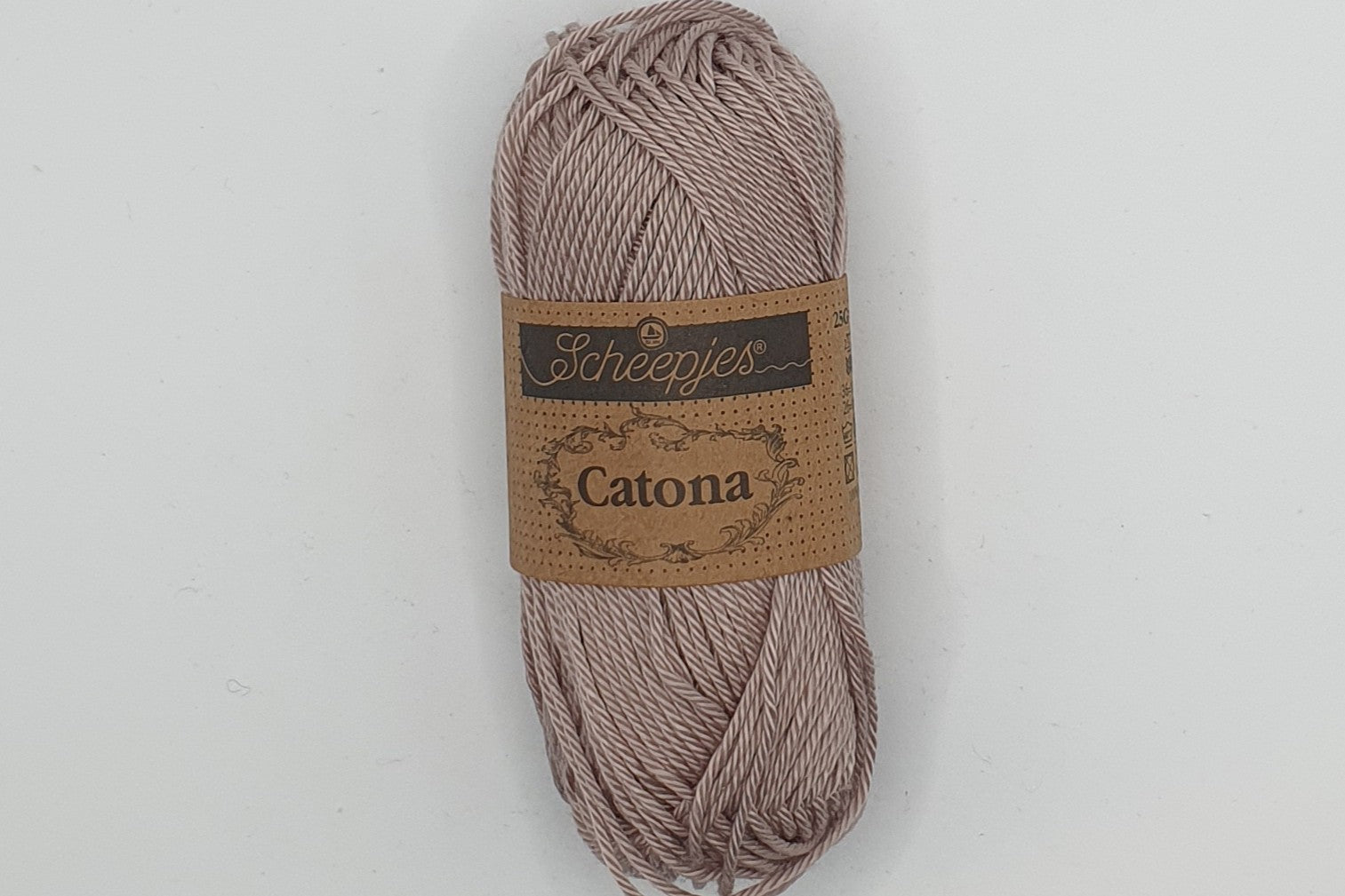 Scheepjes Catona - 100% Mercerised Cotton - 4 Ply - Soft Beige