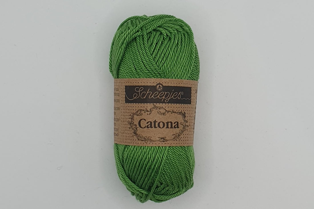 Scheepjes Catona - 100% Mercerised Cotton - 4 Ply - Forest Green