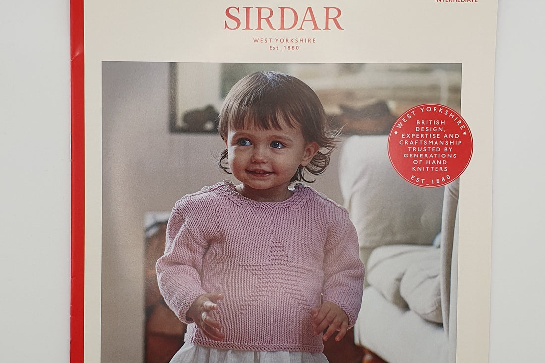 Sirdar - Pattern - Infant/Toddler Star Jumper - Snuggly Cotton (DK)