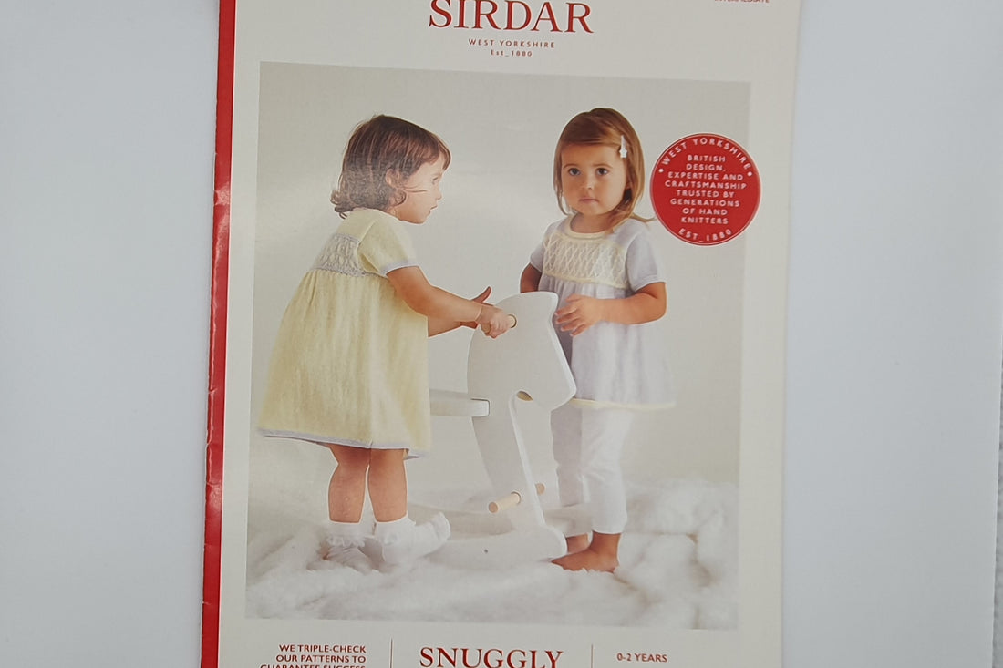 Sirdar - Pattern - Infant/Toddler Dress &amp; Tunic- Snuggly Merino (4 ply)
