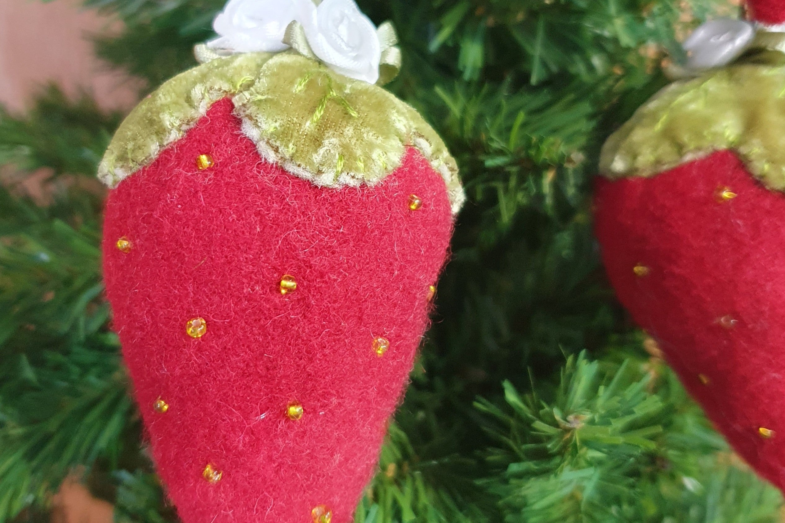 Christmas Ornament - Strawberry
